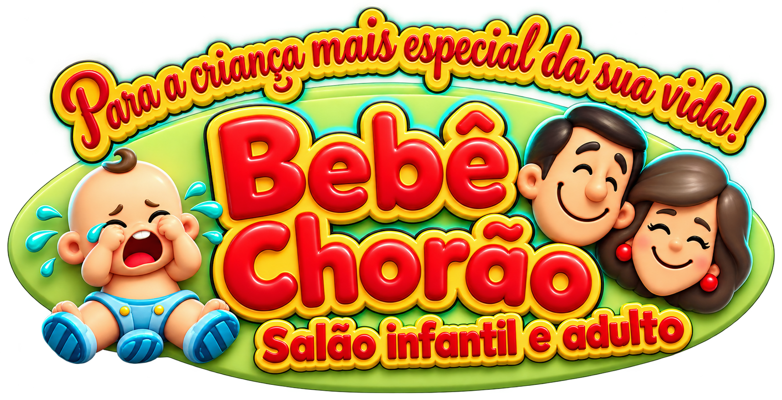 Bebê Chorão Salão infantil e adulto — Para a criança mais especial da sua vida!